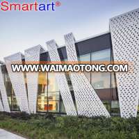 Customized Perforated Stainless Steel Sheet Exterior Wall Decorative Panel