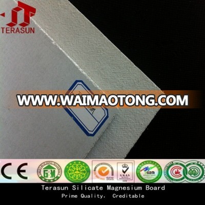 Terasun upgraded magnesium oxide board/magnesium sheet/high quality endurable wall fireproof board